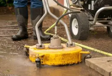 Pressure washing concrete in Hunter Valley